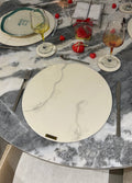 Set de Mesa Marmoleado Silver
