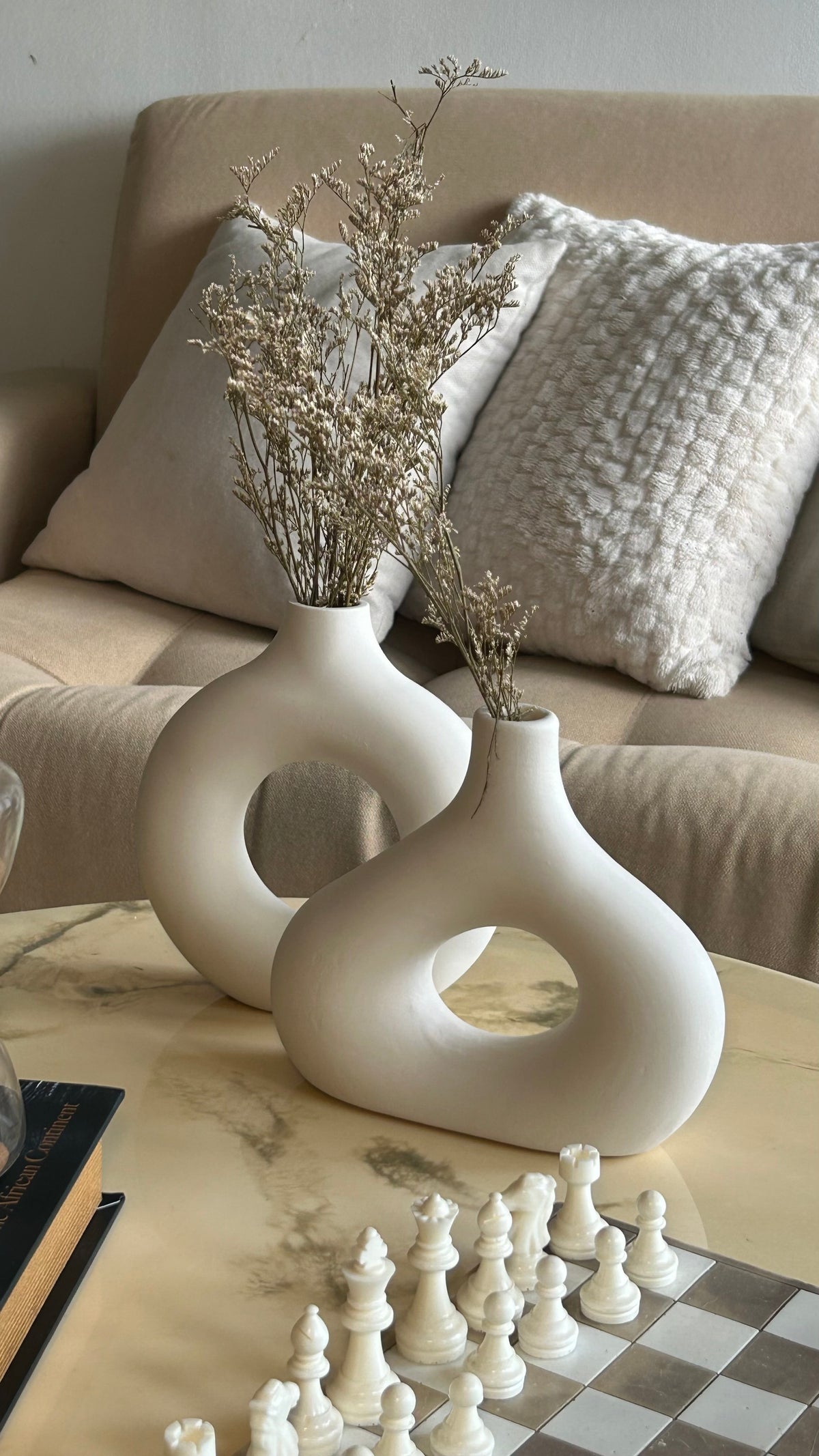 Dúo de Floreros Boho