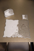 Set de Mesa Rectangular Boho Floral Silver 2