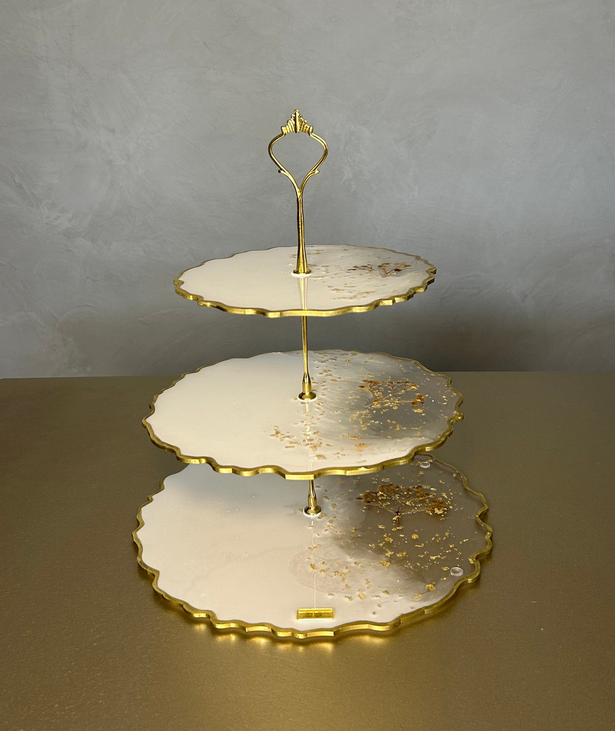 Pedestal 3 niveles Gold