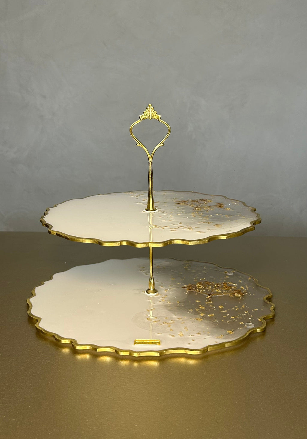 Pedestal 2 niveles Gold