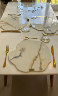Set de Mesa Marmoleado Nube