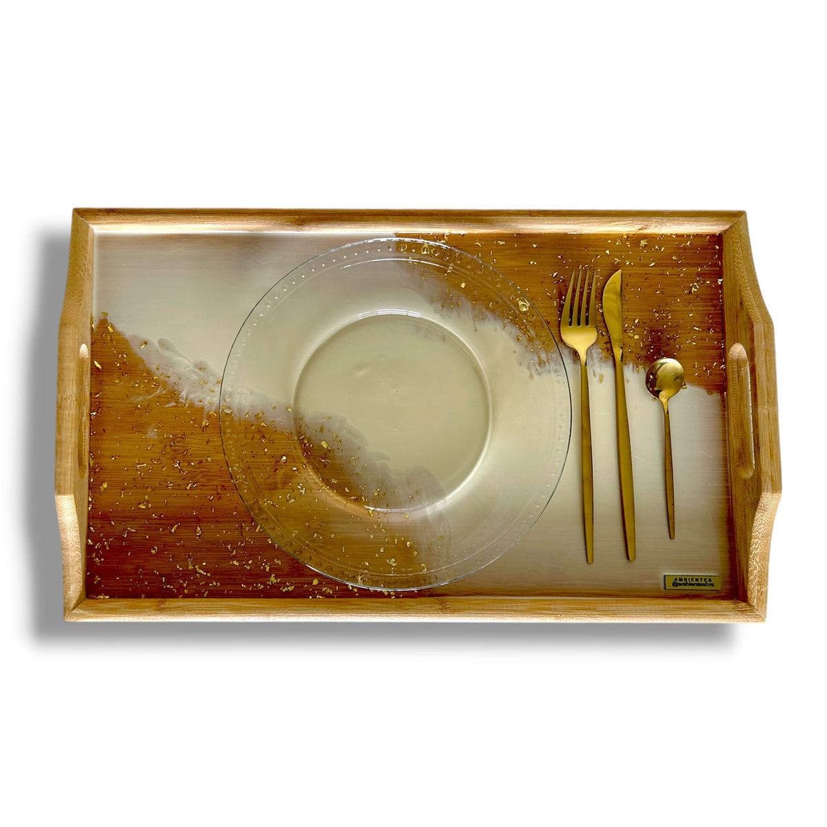 Mesa de Desayuno Bambú Gold