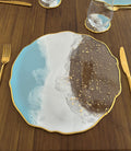 Set de Mesa Baby Blue Gold