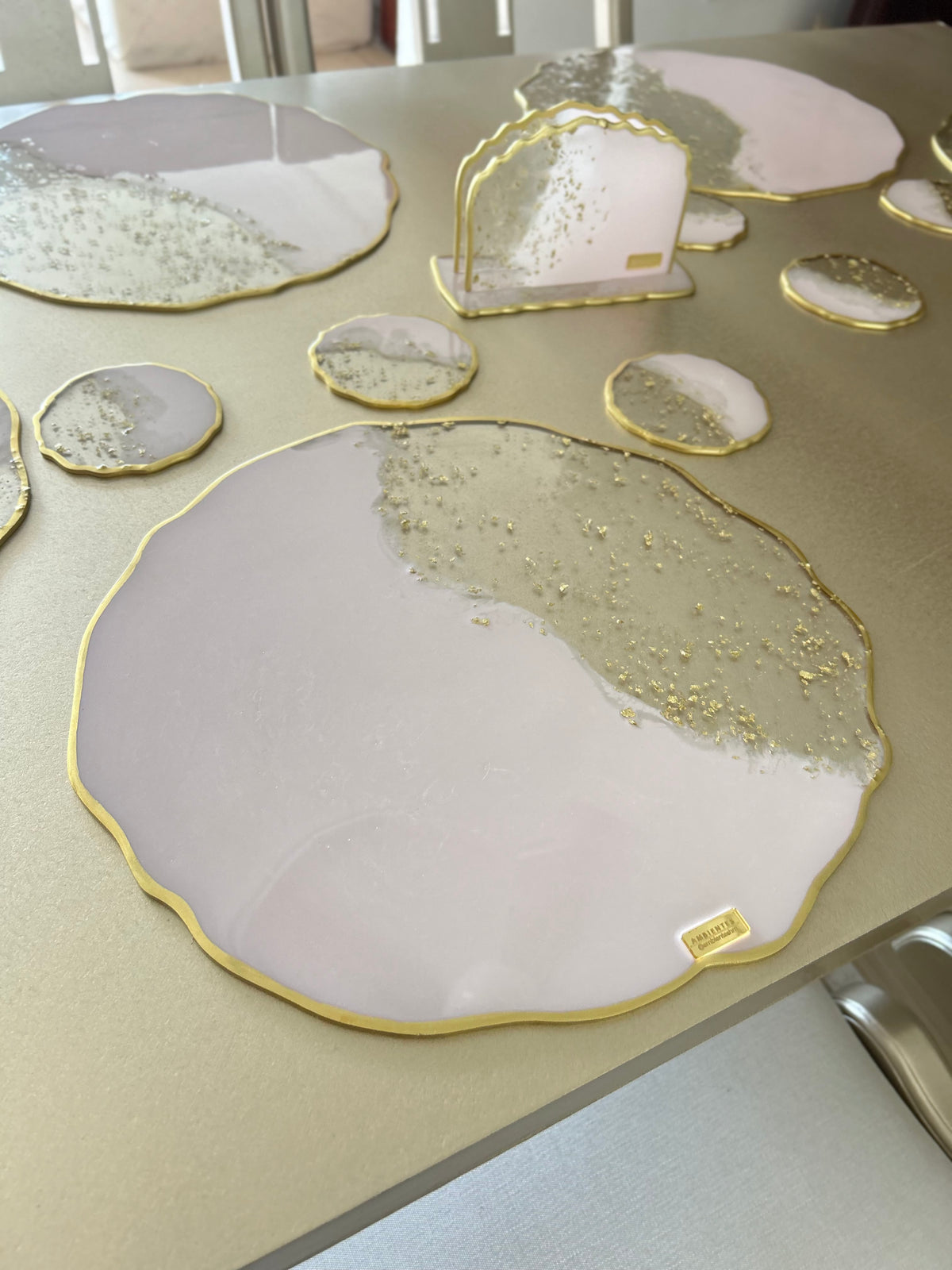 Set de Mesa Rosa