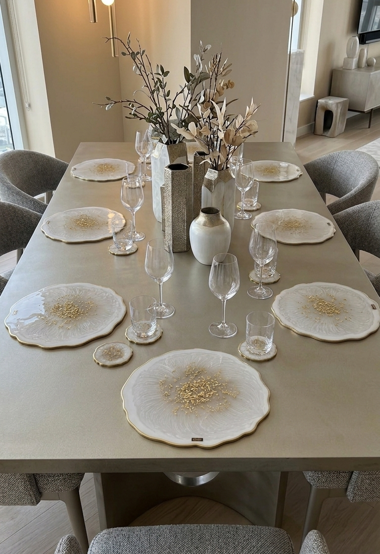 Set de Mesa Veta de Oro