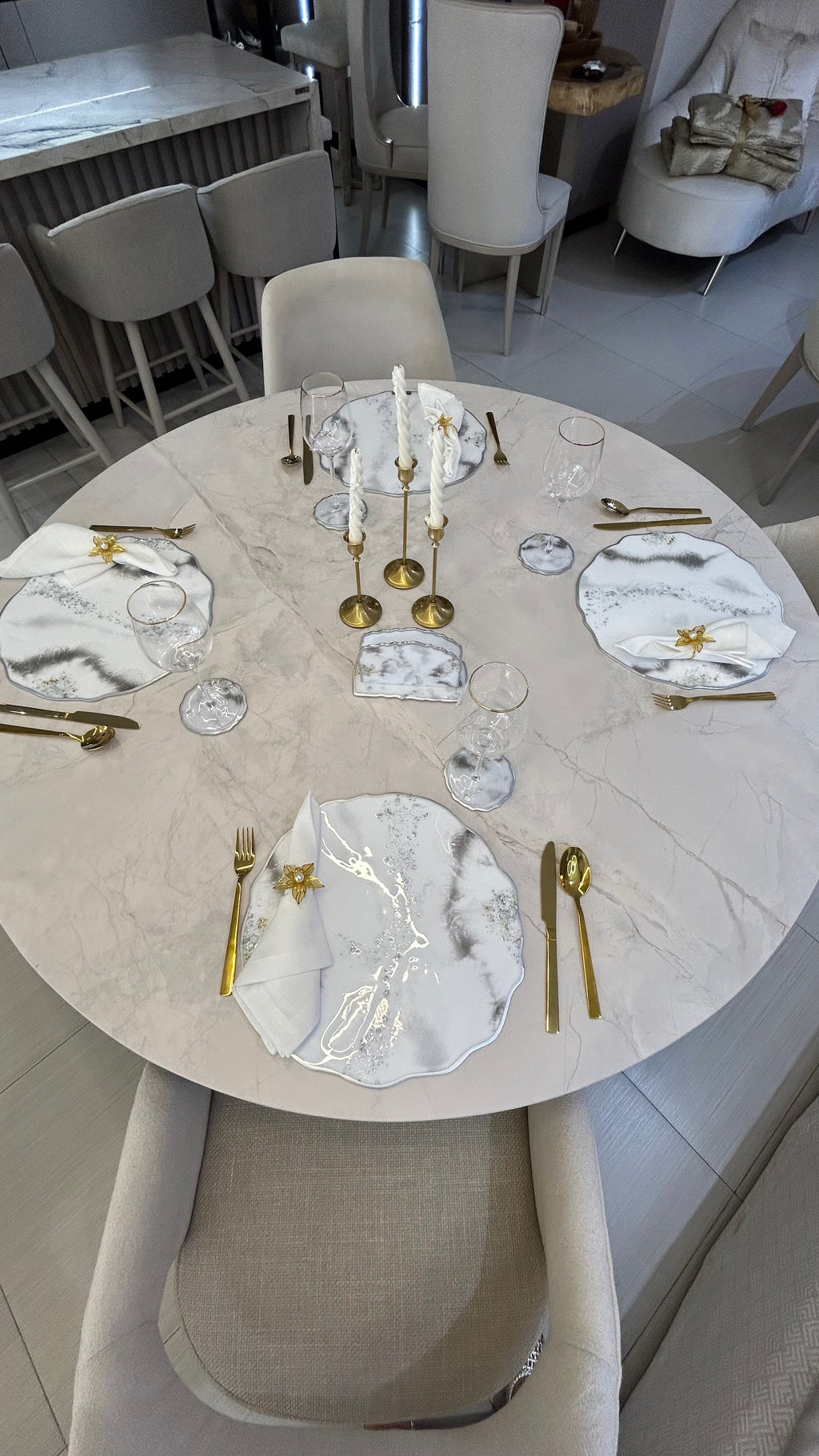 Set de Mesa Bruma de Plata