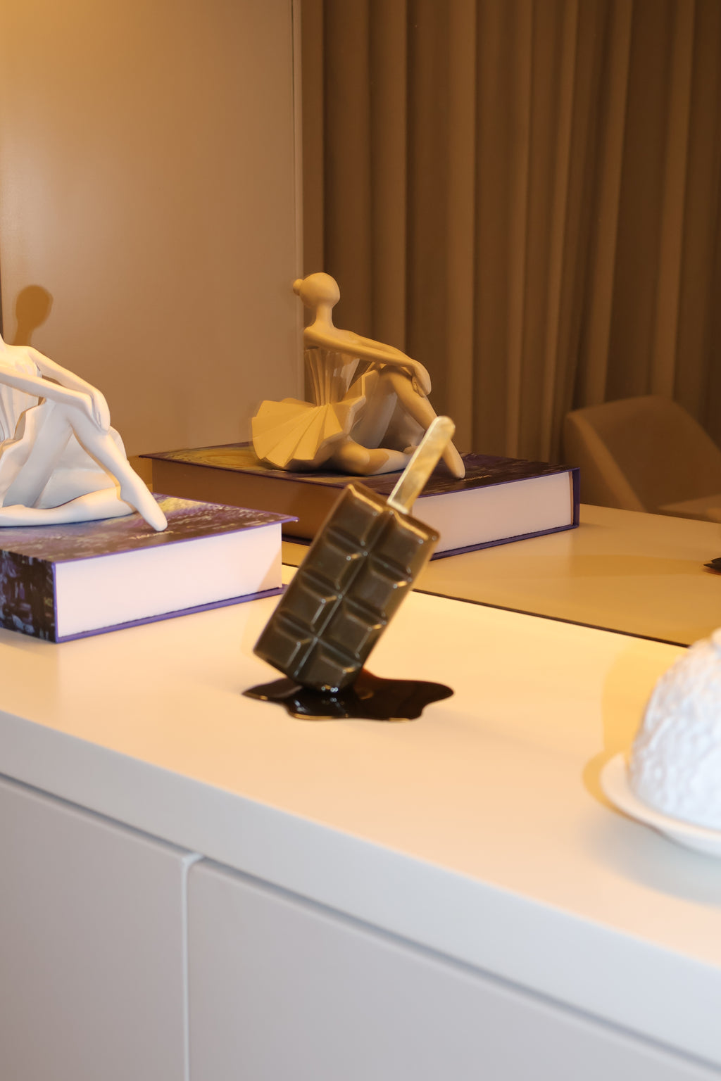 Escultura de Chocolate en resina